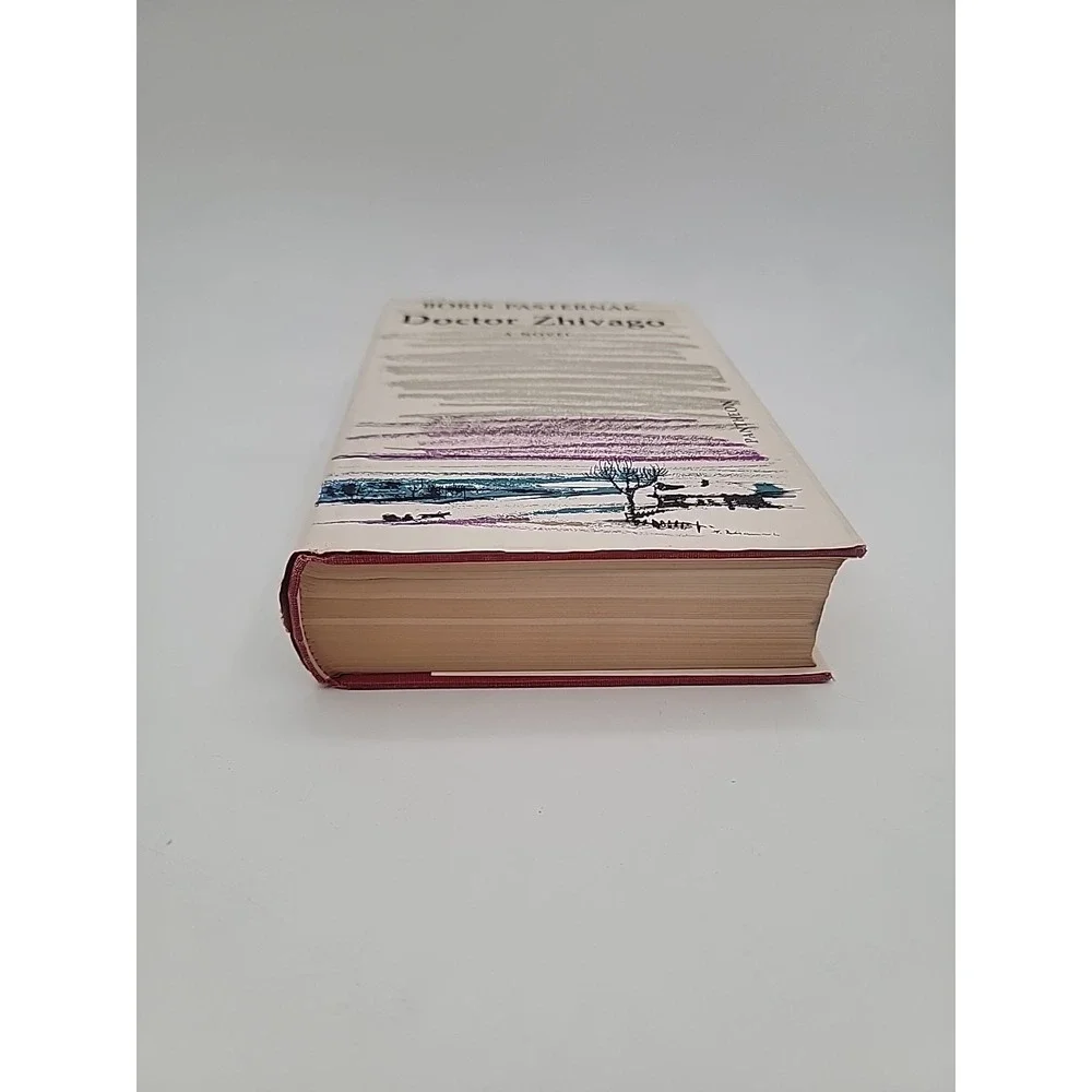 Boris Pasternak Doctor Zhivago Hardcover Pantheon Dust Jacket Fair Condition